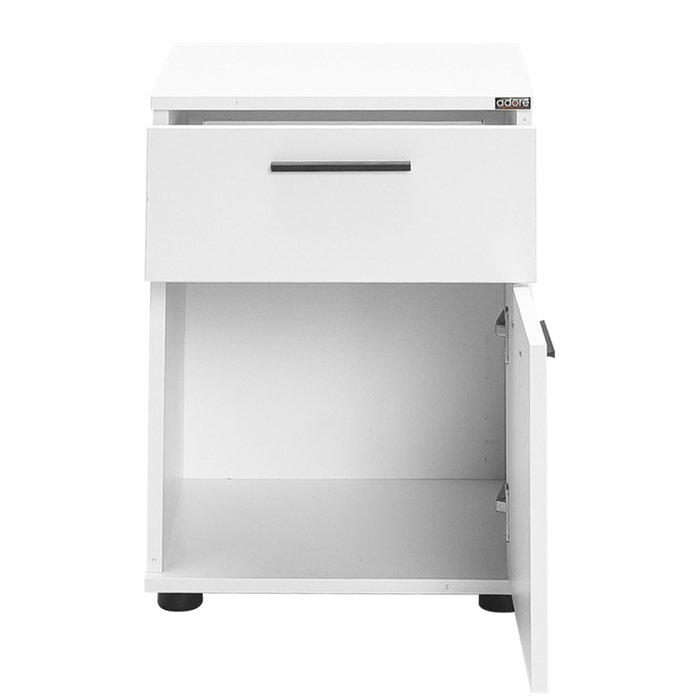 Hanah Home Mesilla de noche Kmd-611-Bb-1 Blanca Hanah Home Mesilla de noche Kmd-611-Bb-1 Blanca